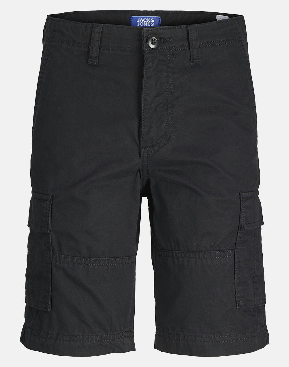 Jack&Jones Jpstcole Jjmateo Cargo Short Jnr Kids Boy Clothes Shorts/Bermudas Black Cotton 12274580 Black Male Shorts/Bermudas Black