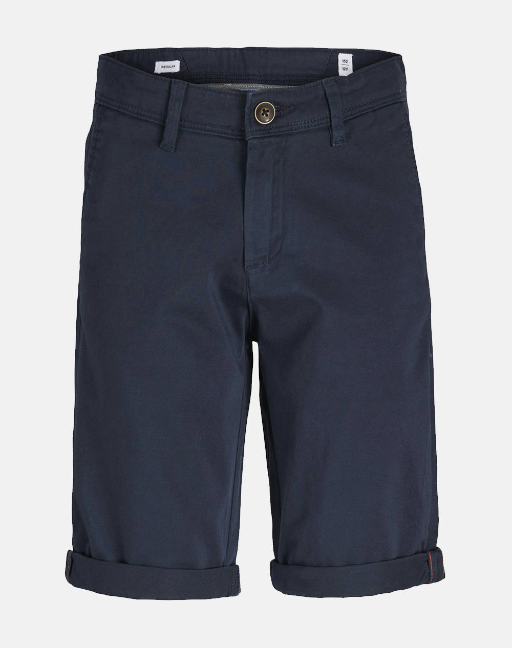 Jack&Jones Jpstbowie Jjshorts Solid Sn Jnr Παιδι Αγορι Ρουχα Σορτς | Βερμουδες Darkblue Βαμβακι 12172213 Navy Blazer Γιά Αγόρι