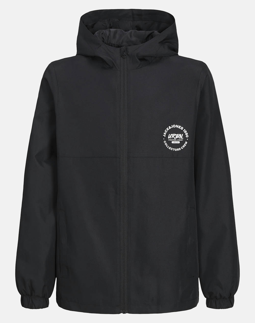 Jack&Jones Jjzack Light Jacket Jnr Kids Boy Clothes Jackets Black Synthetic 12269156 Black Male Jackets Black