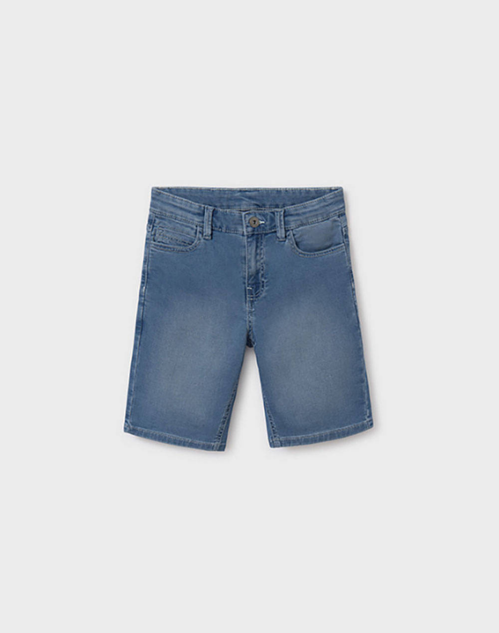 Mayoral Βερμουδα Soft Denim 5Τσεπη Παιδι Αγορι Ρουχα Σορτς | Βερμουδες Denimblue Βαμβακιμε Ελαστανσυνθετικο 06203A 021 Γιά Αγόρι