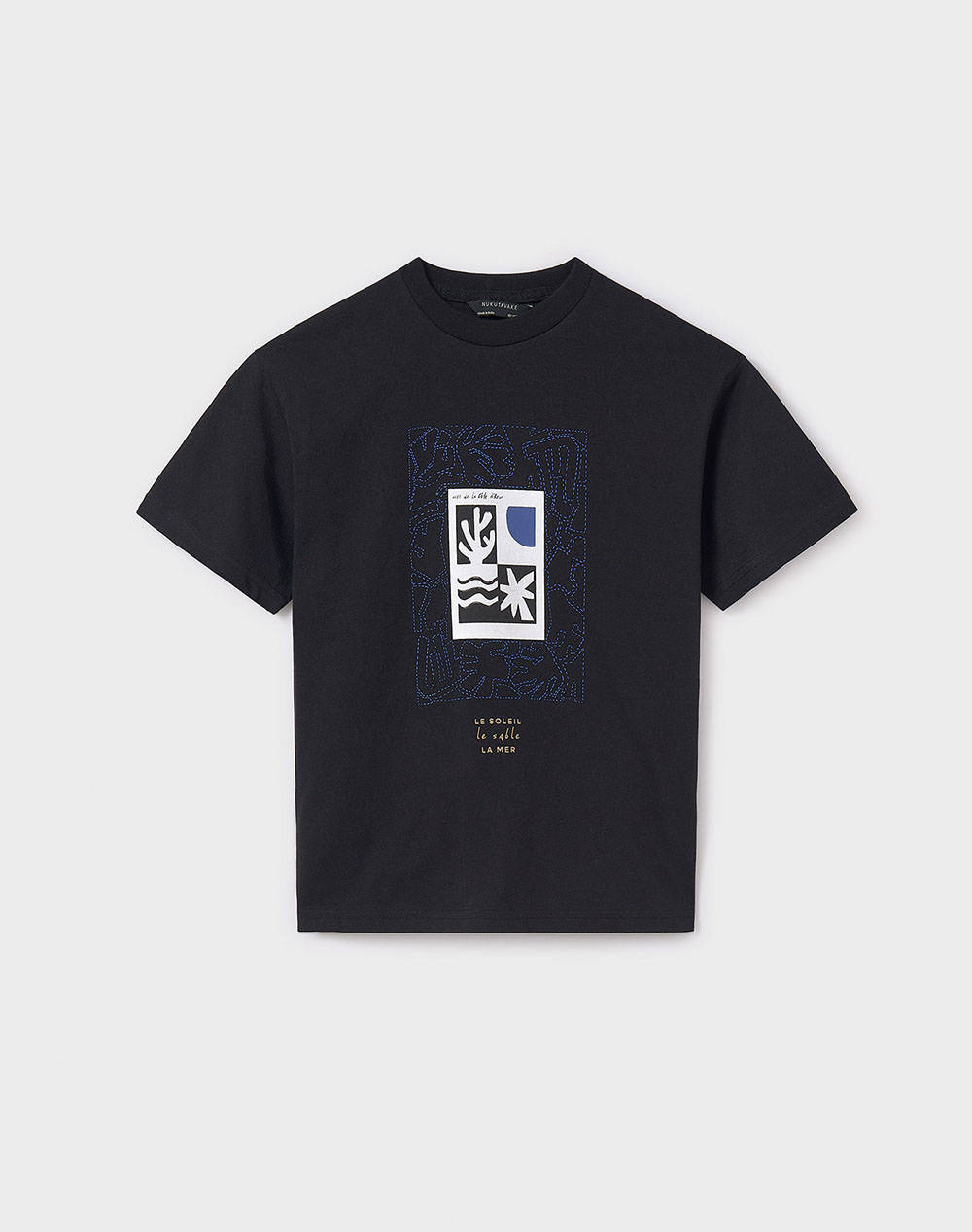 Mayoral Short Sleeve Top Kids Boy Clothes T Shirts Black Cotton 06005 089 Male T-Shirts Black