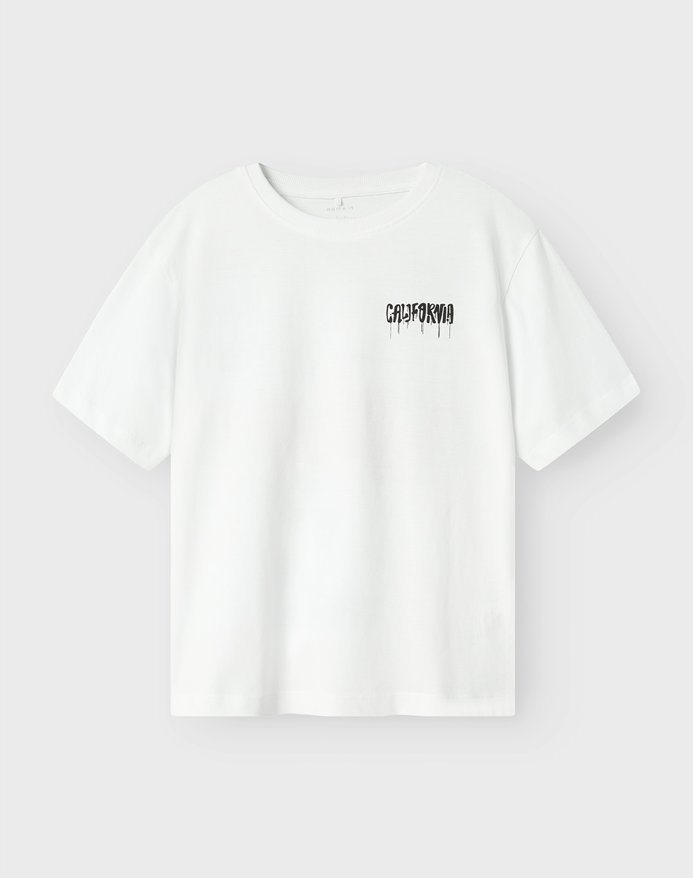 Name It Nkmzulla Ss Nreg Top Box Noos Kids Boy Clothes T Shirts White Cotton 13240436 Bright Whitegulfcoast Male T-Shirts