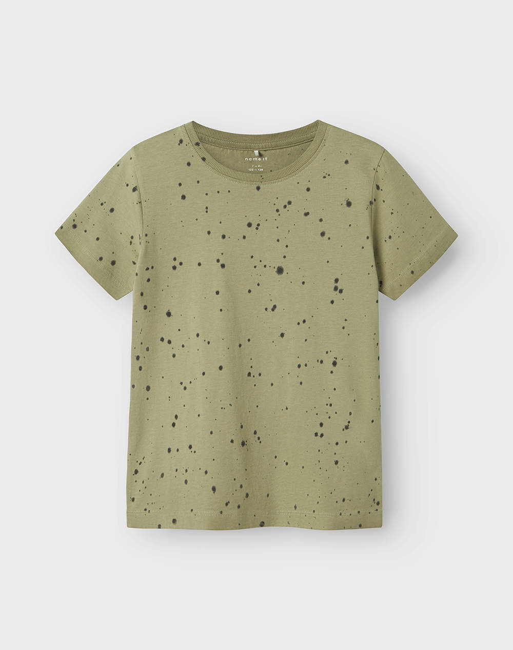 Name It Nkmtyandy Ss Top Kids Boy Clothes T Shirts Khaki Cotton 13238769 Tea Male T-Shirts Khaki