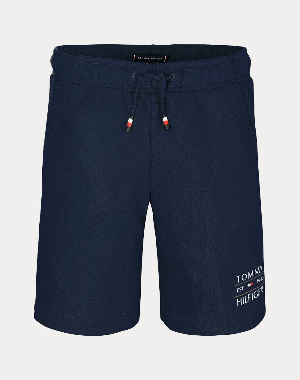 Tommy Hilfiger Tommy Flag Hilfiger Sweatshort Kids Boy Clothes Shorts/Bermudas Darkblue Cotton,Synthetic Kb0Kb09481 8Y 16Y C1G Male Shorts/Bermudas
