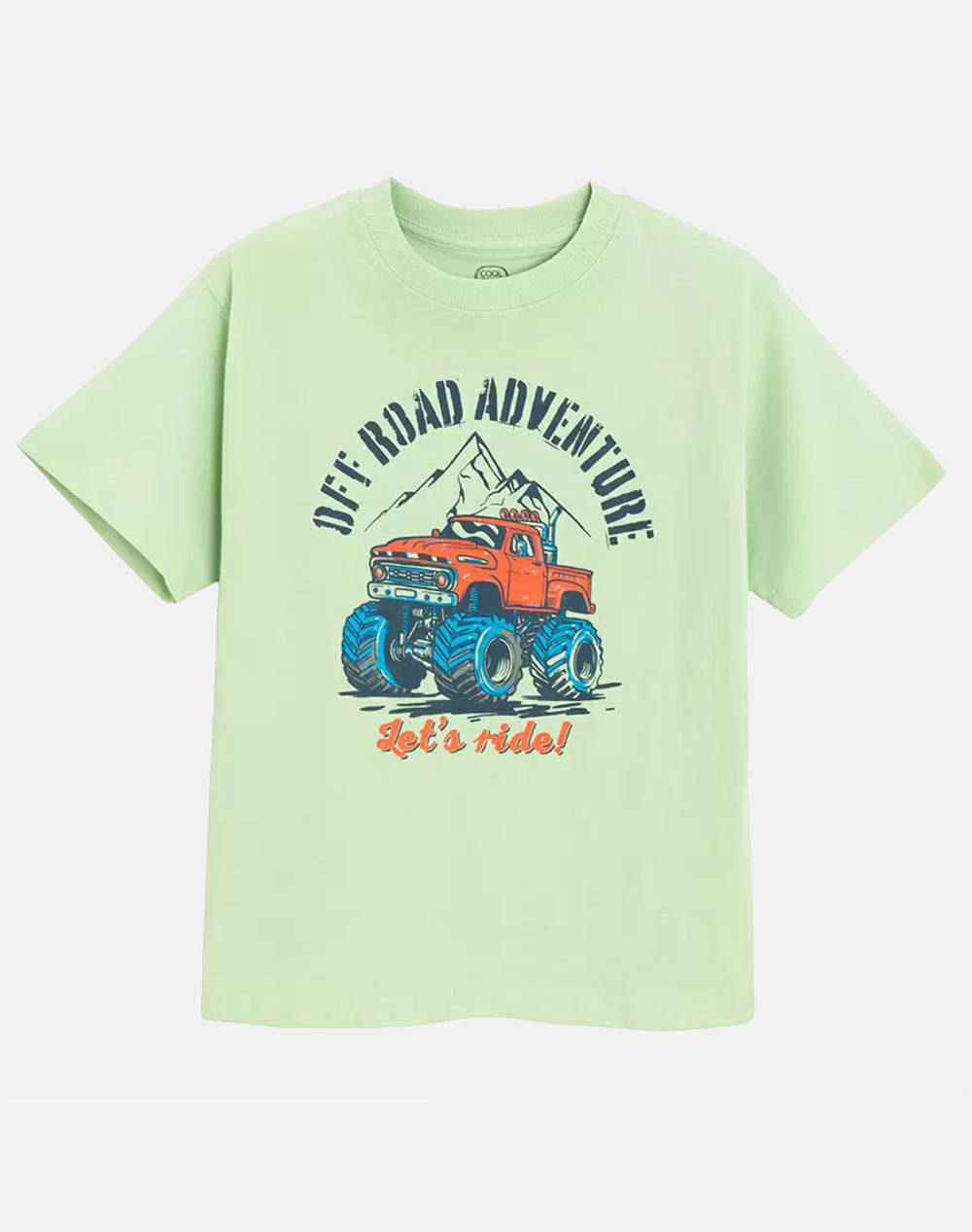 Cool Club Short Sleeve Shirt Boy (2 8) Kids Boy Clothes T Shirts Green Cotton Ccb3011018 Green Male T-Shirts Green