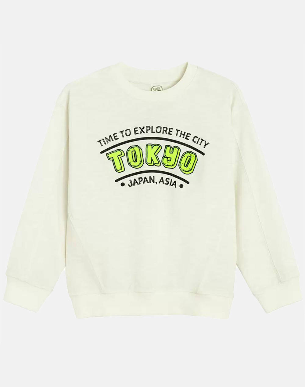 Cool Club Long Sleeve Shirt Boy (2 8) Kids Boy Clothes T Shirts White Cotton,Synthetic Ccb3010546 White Male T-Shirts