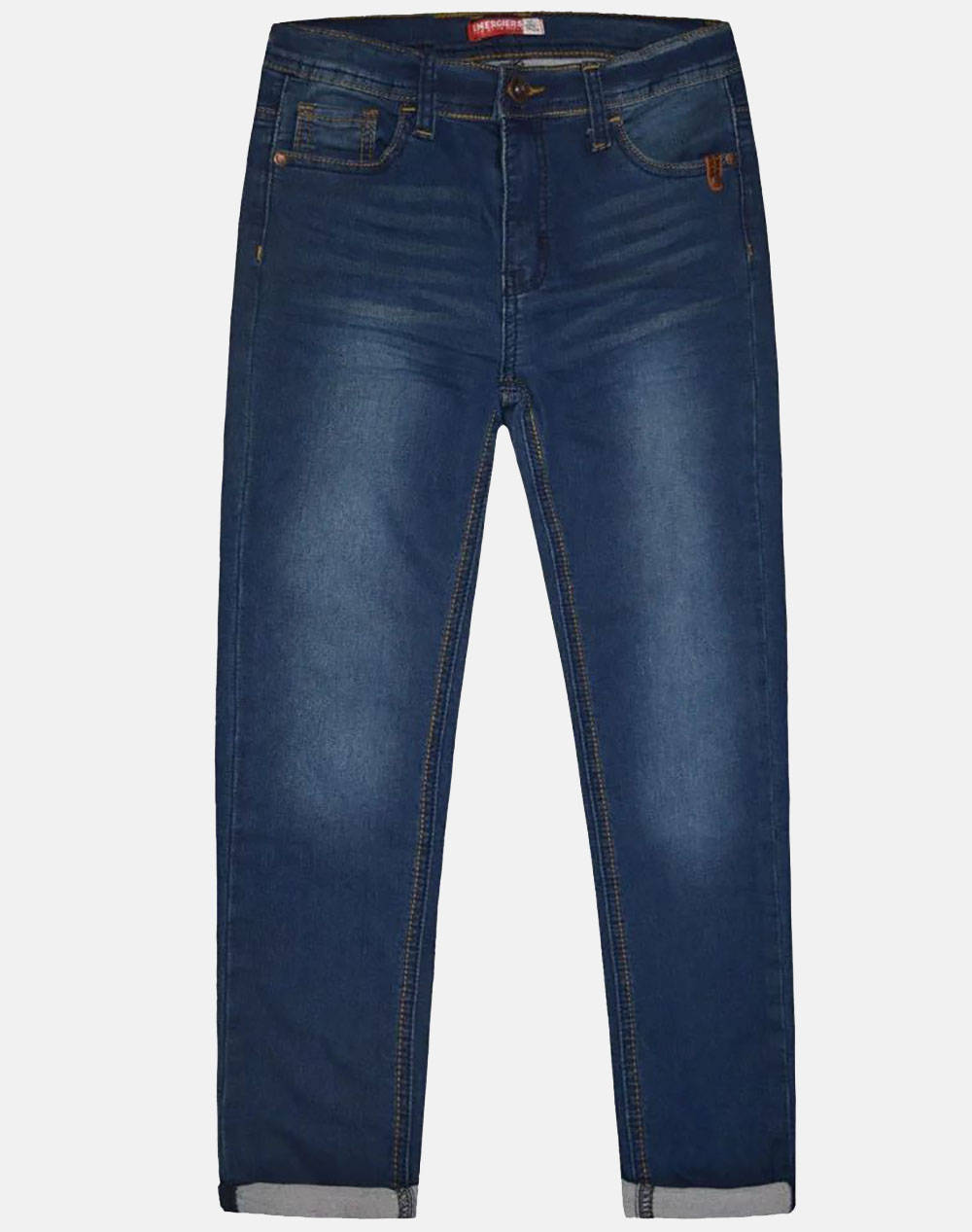 Energiers Kids Pants Kids Girl Clothes Trousers Denimdarkblue Cotton,Elastic 18 100 550 2 5 Female Trousers Blue