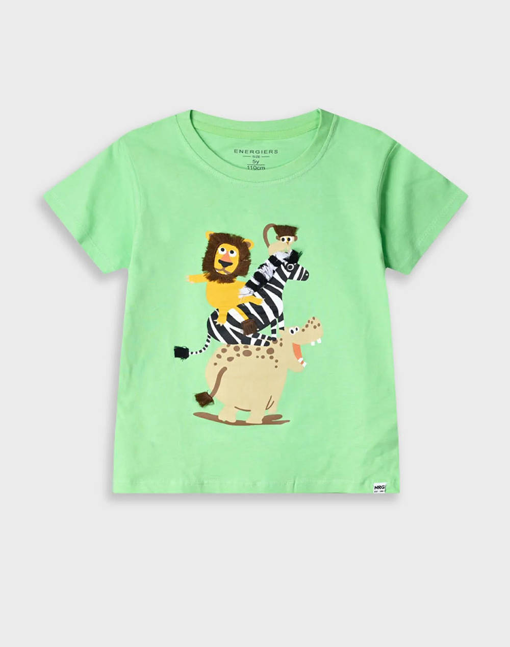 Energiers T Shirt Kids Boy Clothes T Shirts Lime Cotton 12 225146 5 048 Male T-Shirts