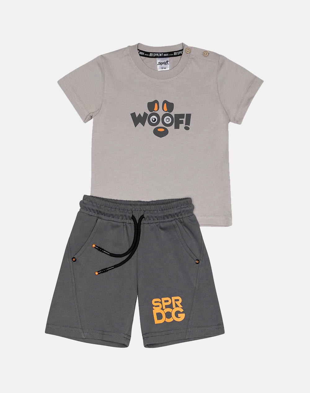 Sprint Set Baby Boy Kids Boy Sportswear Sets Lightgray Cotton 251 1032 S120 Male Sets