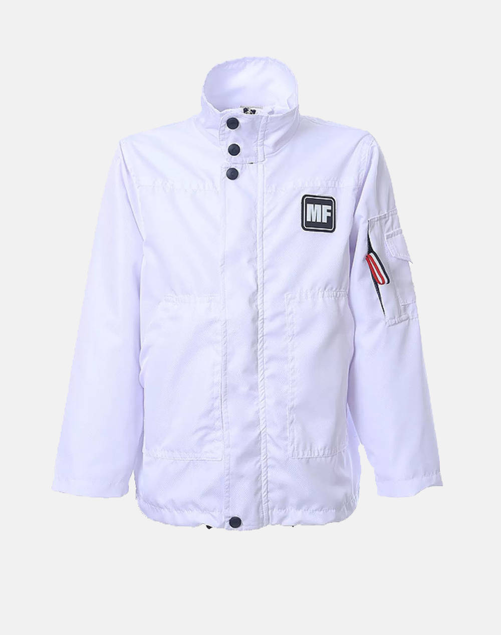 Matou Jacket Kids Boy Kids Boy Clothes Jackets White Cotton,Synthetic 1Gs25 Mfa5140 White Male Jackets