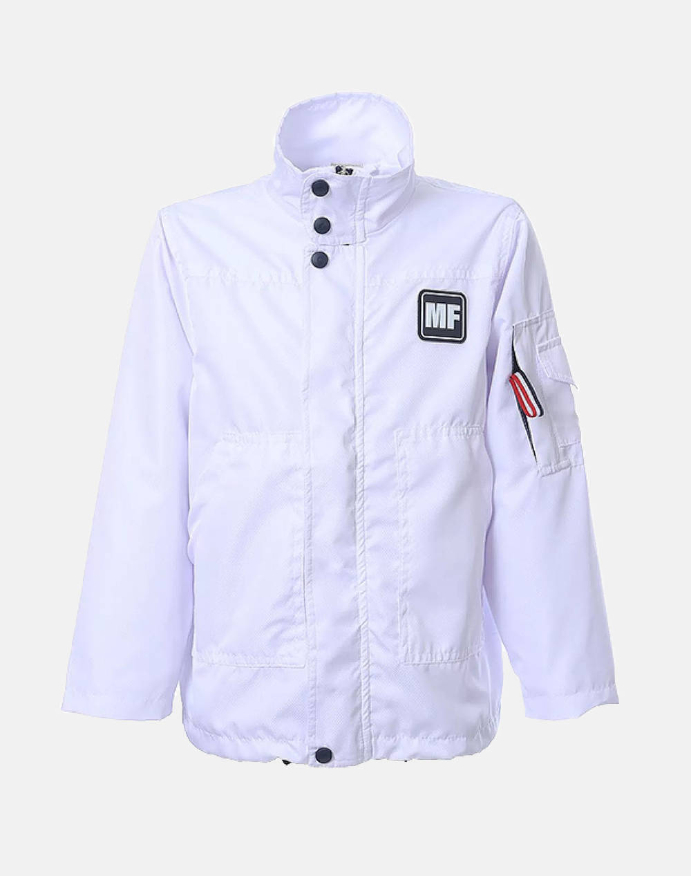 Matou Jacket Kids Boy Kids Boy Clothes Jackets White Cotton,Synthetic 1Gs25 Mfa6140 White Male Jackets