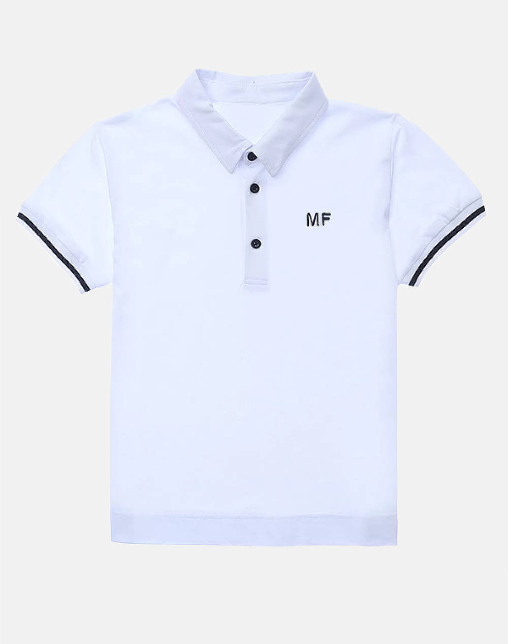 Matou Polo Shirt Kids Boy Kids Boy Clothes T Shirts White Cotton 1Gs25 Mfa5160 White Male T-Shirts