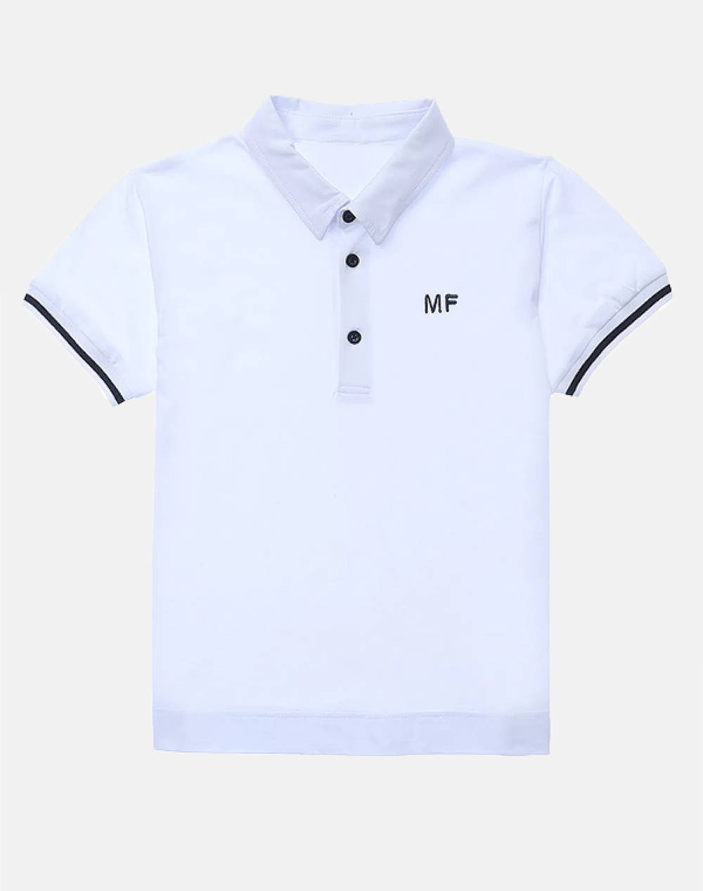Matou Polo Shirt Kids Boy Kids Boy Clothes T Shirts White Cotton 1Gs25 Mfa4160 White Male T-Shirts