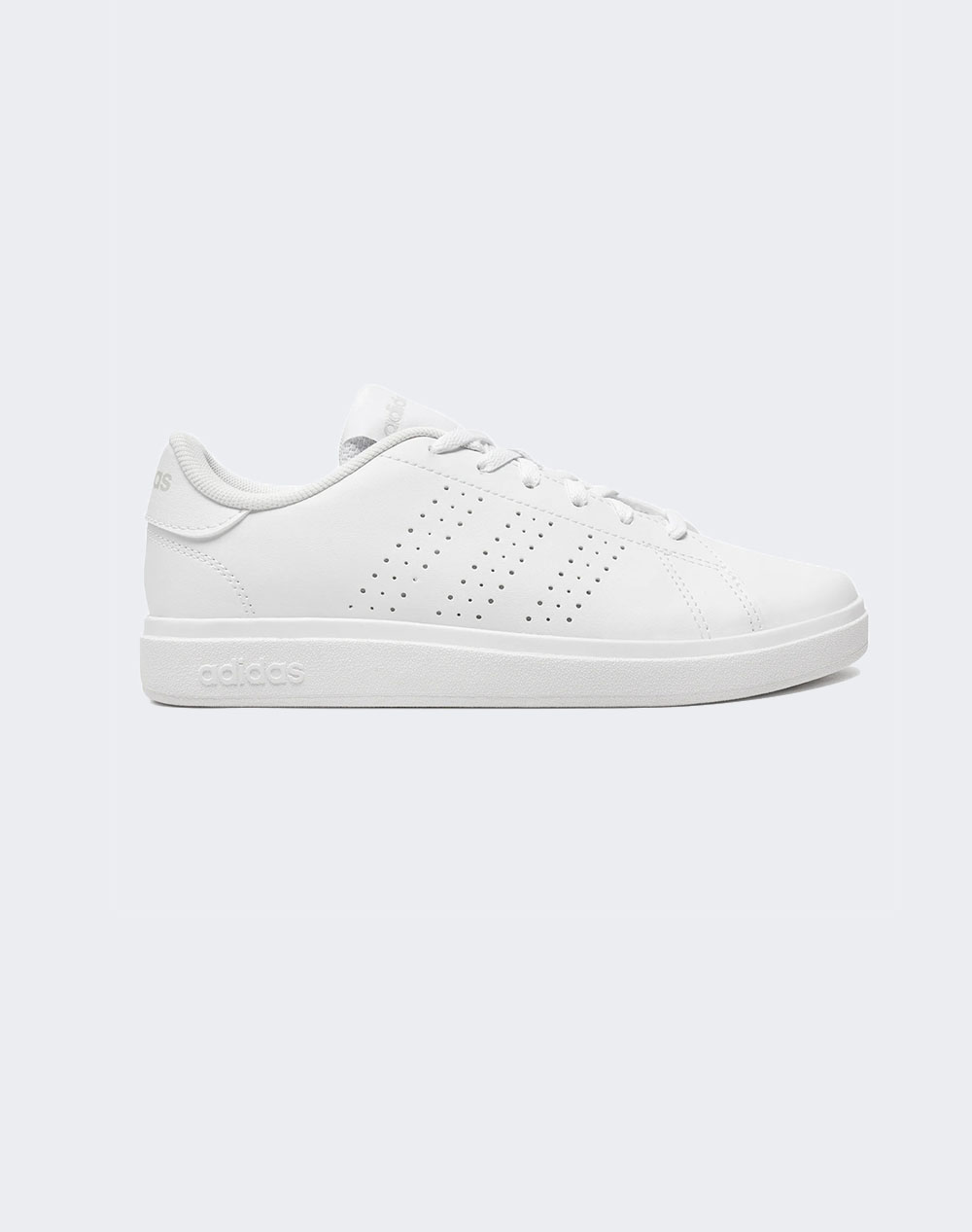 Adidas Advantage Base 2.0 Kids Girl Footwear Sneakers White Imitation Leather Ie8688 White Unisex Sneakers