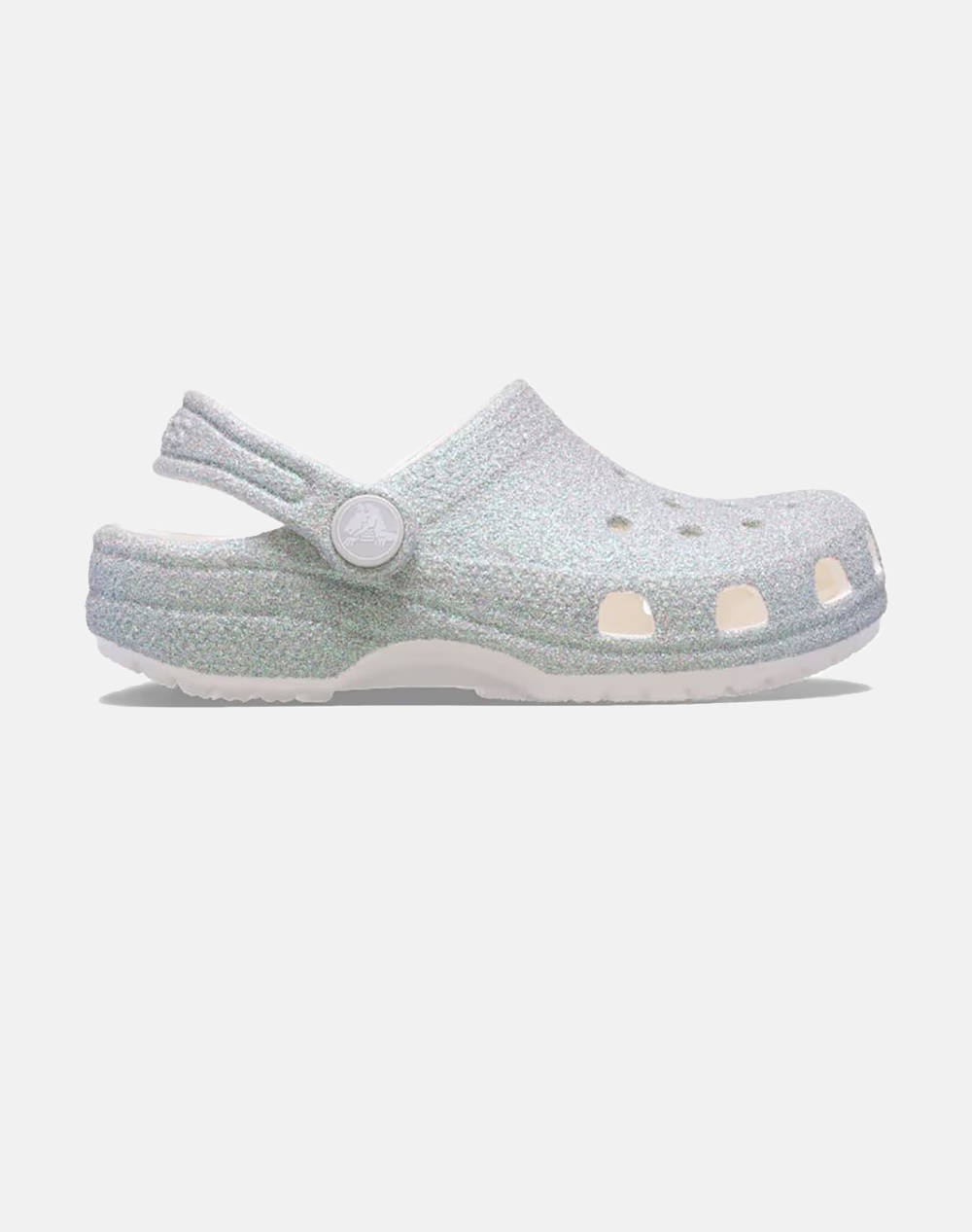 Crocs Classic Iridescent Glitter Cgt Παιδι Κοριτσι Παπουτσια Slip On Mixed Συνθετικο 210985 100 - Koolfly