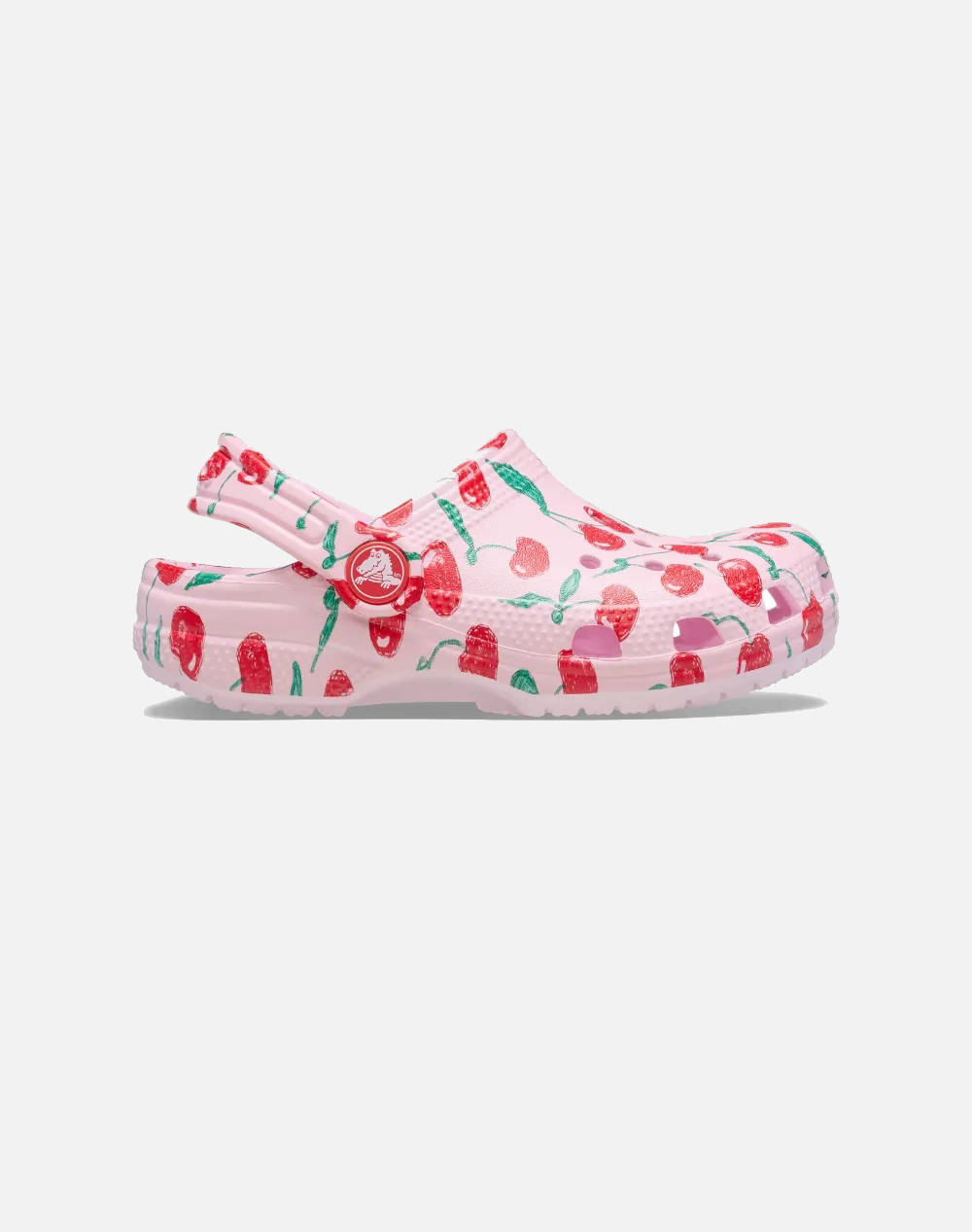 Crocs Classic Fresh Fruits Clog T Kids Girl Footwear Flats Lightpink Synthetic 211170 6Zw Female Flats