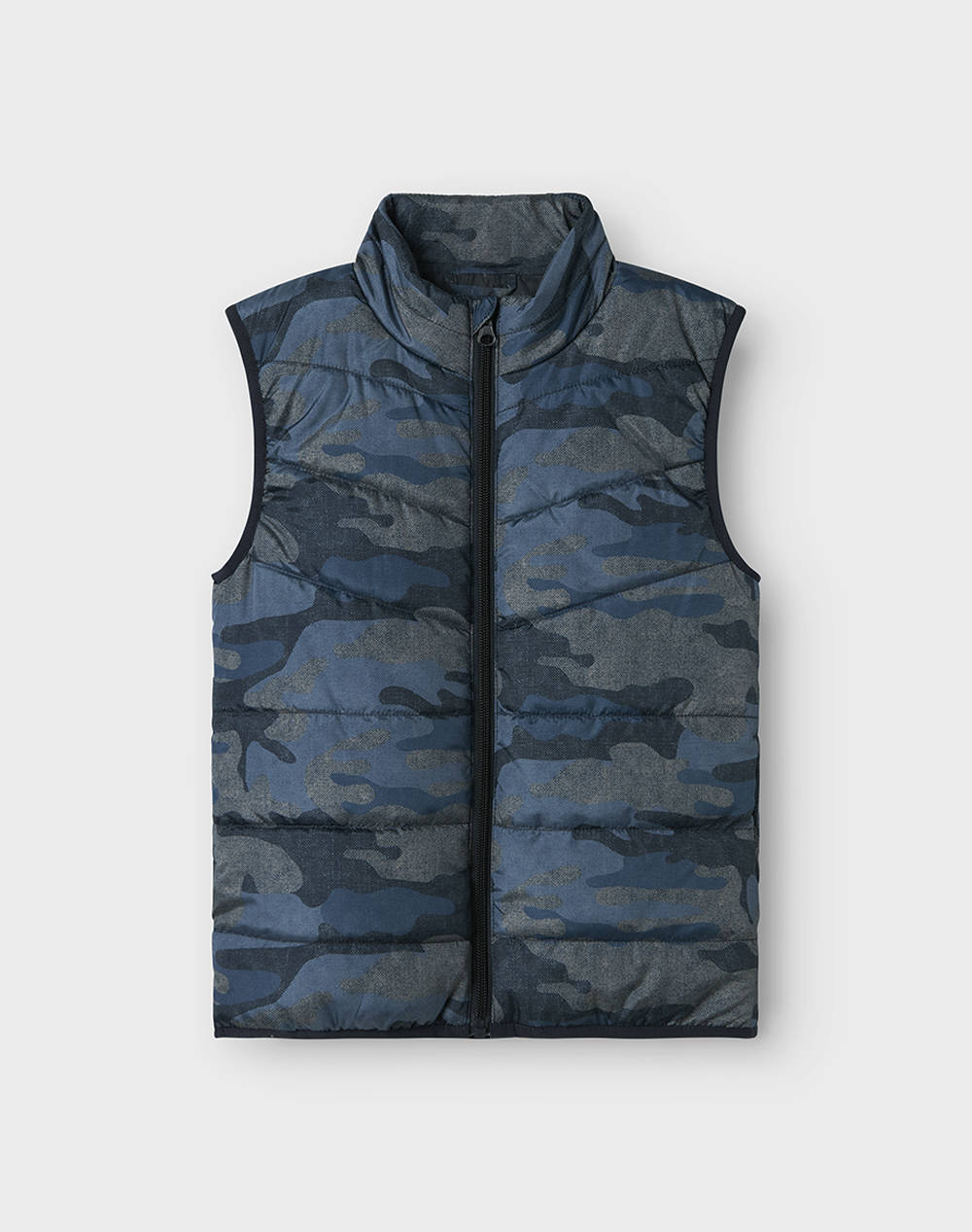 Name It Nkmmylane Vest Aop Kids Boy Clothes Vest Jackets Darkblue Synthetic 13242983 Dark Sapphire Male Vest Jackets Blue