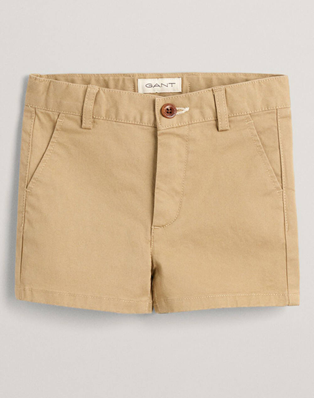 Gant Chino Shorts Kids Girl Clothes Baby Biege Cotton,Elastic 3G520002 248 Unisex Baby Biege