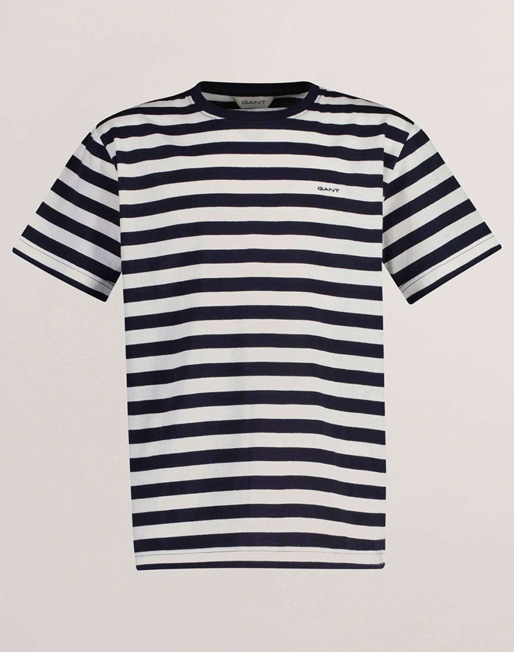 Gant Striped Shield Ss T Shirt Kids Boy Clothes T Shirts Navyblue Cotton 3G905246 1 433 Unisex T-Shirts Blue