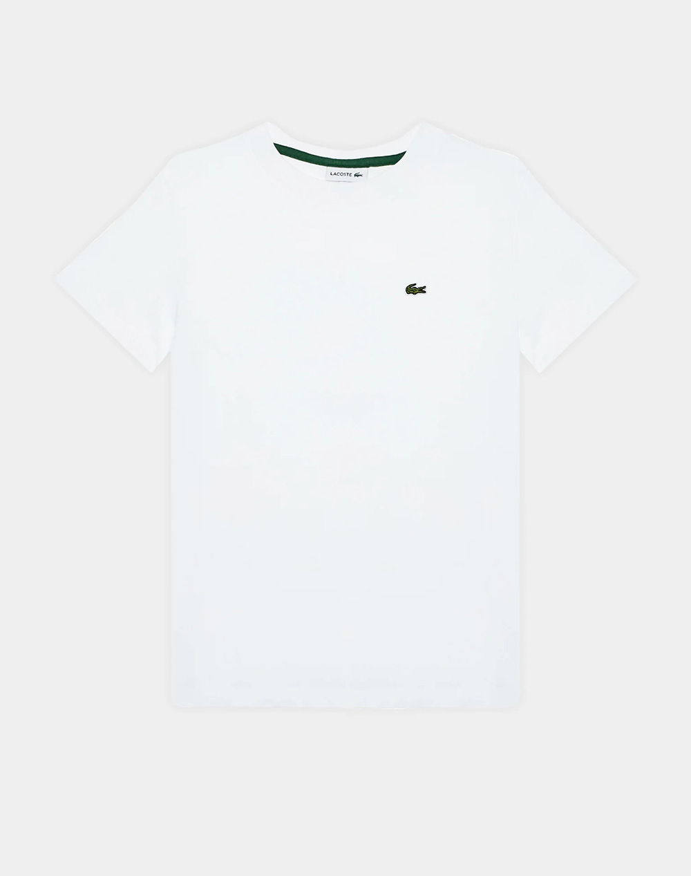 Lacoste T Shirt Ss Kids Boy Clothes T Shirts White Cotton 3Tj1122 001 Unisex T-Shirts