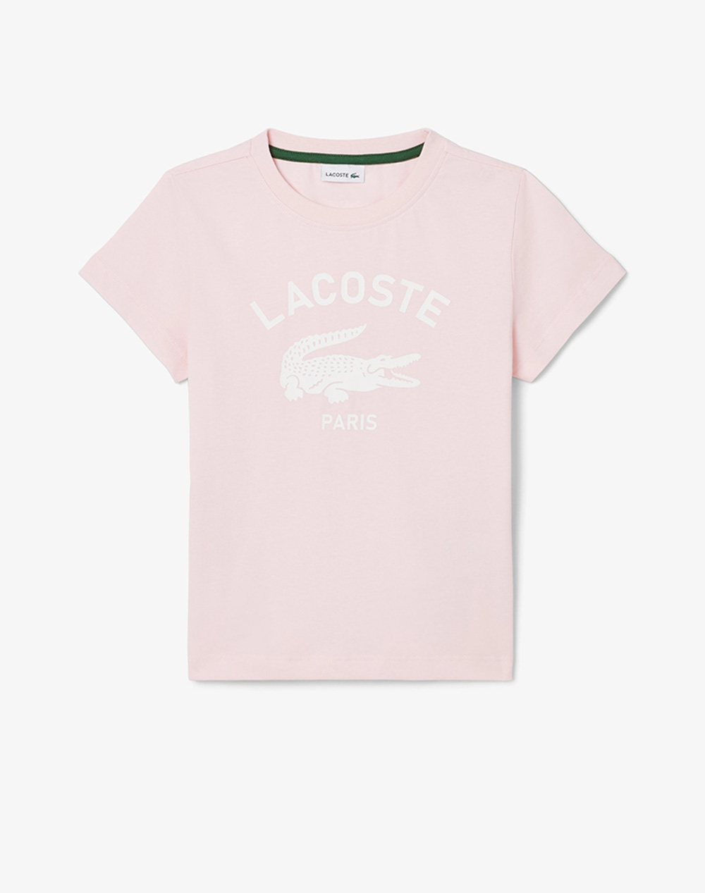 Lacoste Ss T Shirt Kids Boy Clothes T Shirts Lightpink Cotton 3Tj3003 T03 Unisex T-Shirts