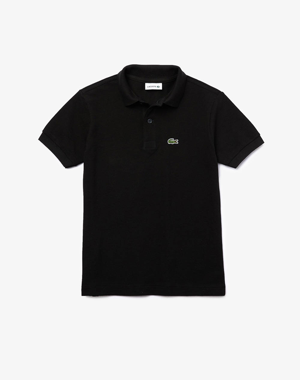 Lacoste Polo Ss T Shirt Kids Boy Clothes T Shirts Black Cotton 3Pj2909 031 Unisex T-Shirts Black