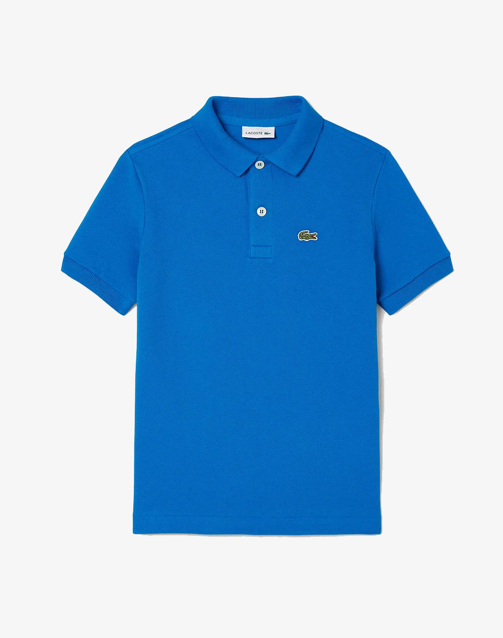 Lacoste Polo Ss T Shirt Kids Boy Clothes T Shirts Blue Cotton 3Pj2909 3D3 Unisex T-Shirts Blue