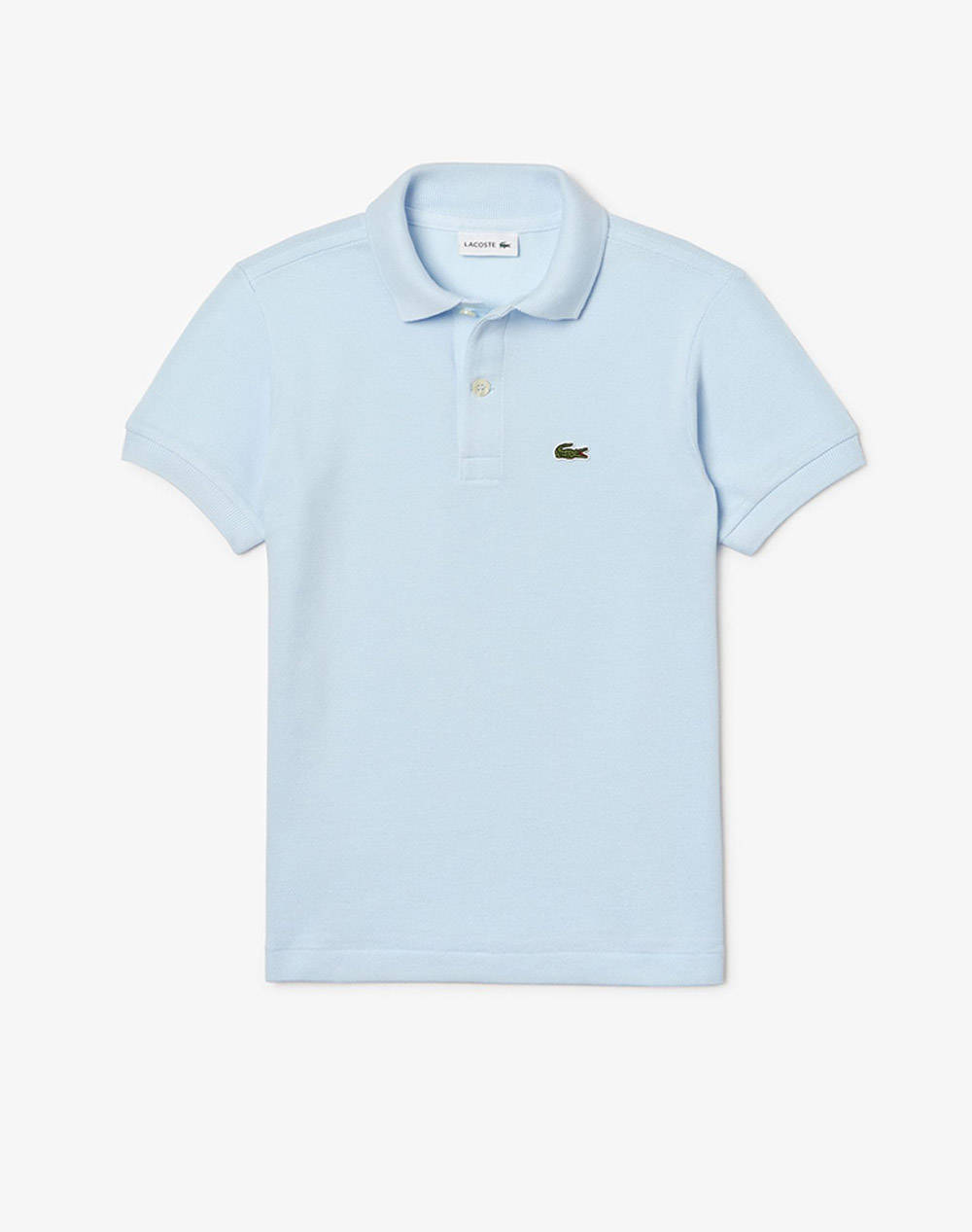 Lacoste Polo Ss T Shirt Kids Boy Clothes T Shirts Lightblue Cotton 3Pj2909 T01 Unisex T-Shirts Blue