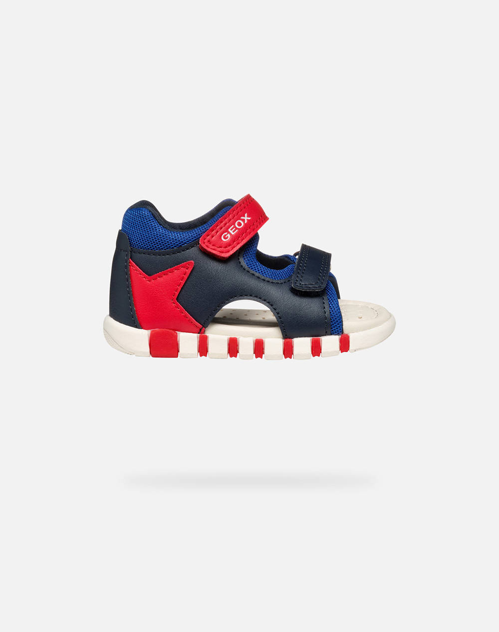 Geox B Sandal Iupidoo B Synt+Mesh Kids Boy Shoes Flats Navyblue Synthetic,Fabric B555Pb0Bc14C4226 C4226 Male Flats Blue