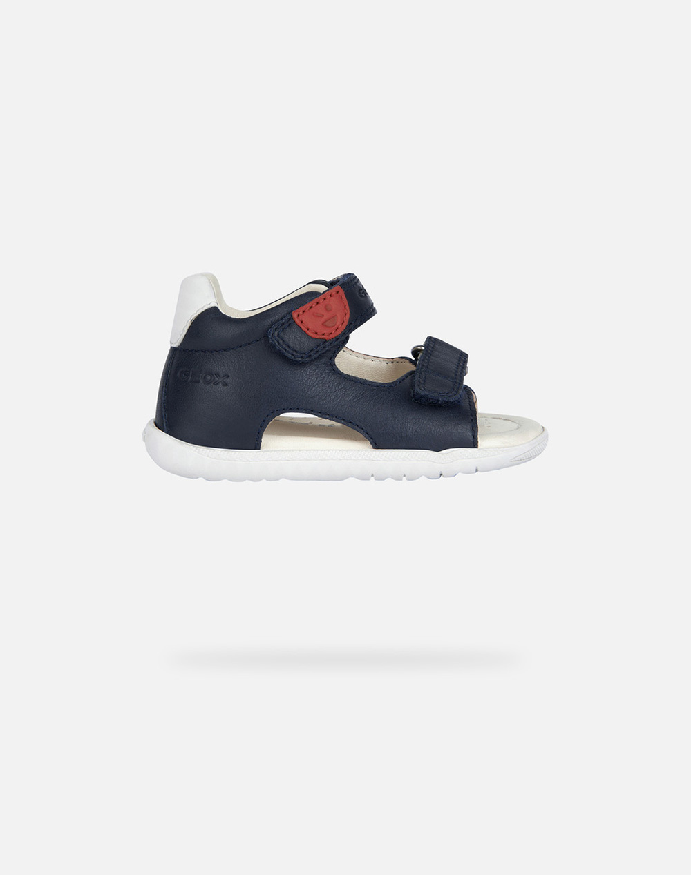 Geox B S.Macchia B. B Nappa+Gbk Kids Boy Shoes Flats Navyblue Leather,Synthetic B254Vb08554C4002 C4002 Male Flats Blue