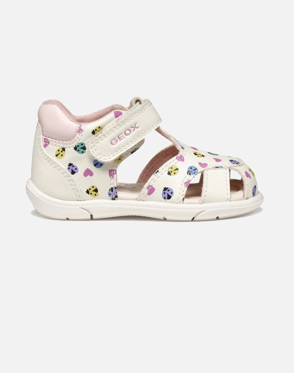 Geox B Sandal Zapito B Synt.Lea Kids Girl Footwear Flats White Synthetic B556Fb000Bcc0653 C0653 Female Flats