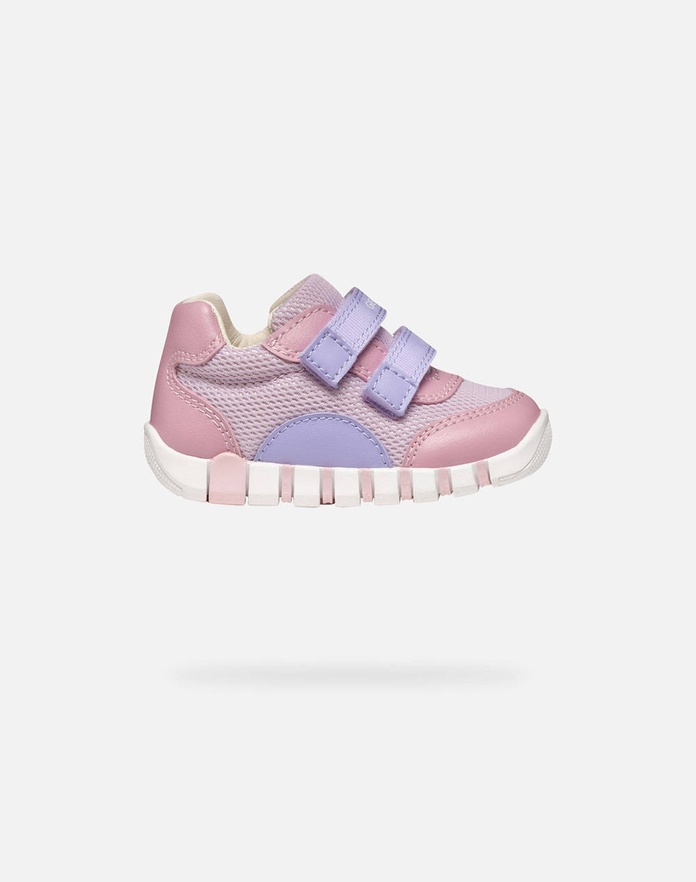 Geox B Iupidoo G. A Mesh+Geobuck Kids Girl Footwear Sneakers Lilac Synthetic,Fabric B3558A01454Ck88R Ck88R Female Sneakers