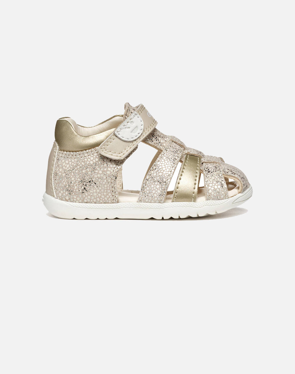 Geox B S.Macchia G. B Sh.Go.Su+Sy Kids Girl Footwear Flats Gold Leather,Synthetic B254Wb0Mabcc5379 C5379 Female Flats Gold