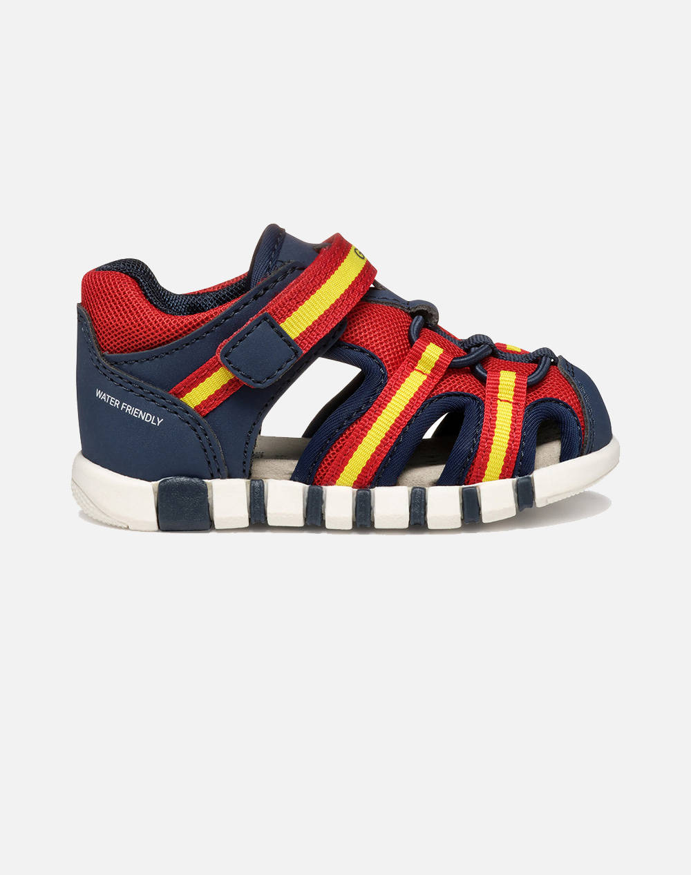 Geox B Sandal Iupidoo A Dbk+Mesh Kids Boy Shoes Flats Navyblue Fabric B555Pa05014C0735 C0735 Male Flats Blue