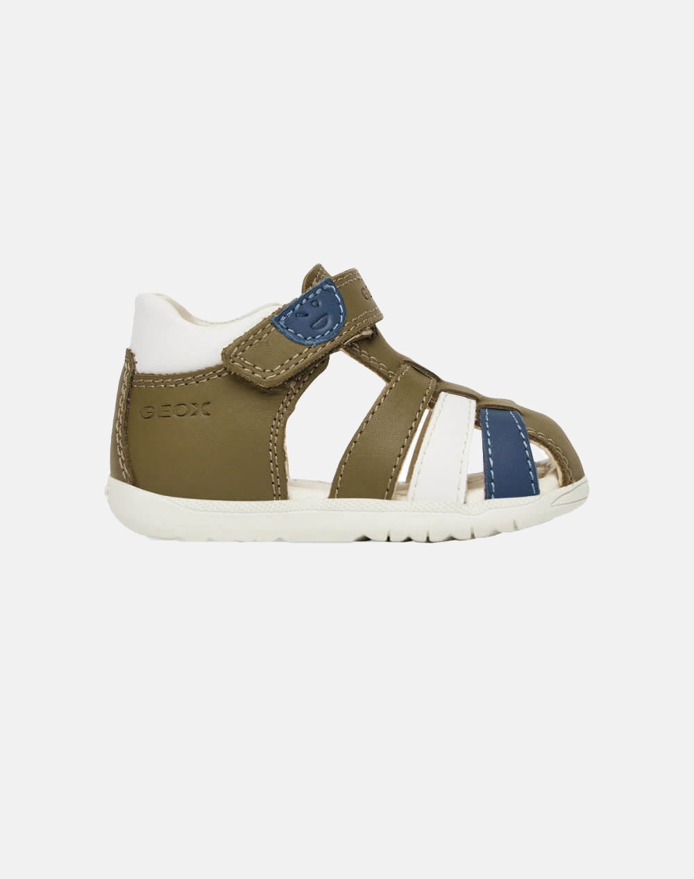 Geox B S.Macchia B. A Nappa+Gbk Kids Boy Shoes Flats Olive Imitation Leather,Leather B254Va08554C3203 C3203 Male Flats