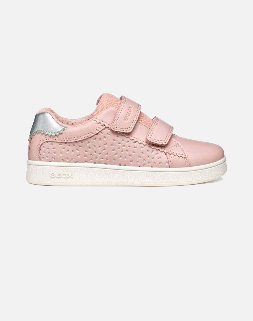 Geox J Eclyper A Synt.Lea Kids Girl Footwear Sneakers Lightpink Imitation Leather J55Lra000Bcc8237 28 35 C8237 Female Sneakers