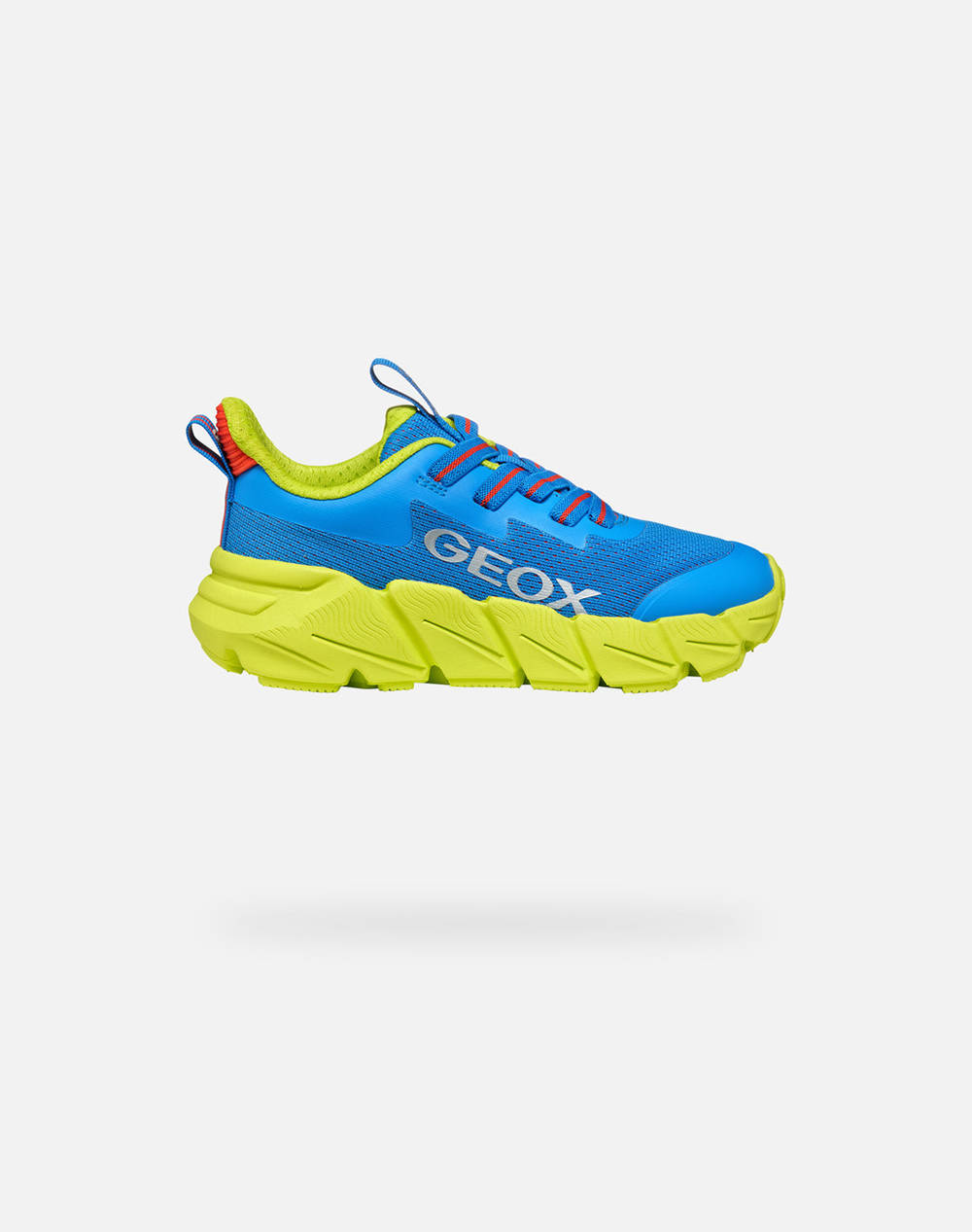 Geox J Flexyper Fast A Mesh+Tpu Kids Boy Shoes Sneakers Multi Synthetic,Fabric J46N1A0149Jc4344 36 41 C4344 Male Sneakers