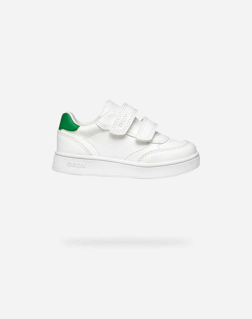 Geox B Eclyper A Gbk+Nylon Kids Boy Shoes Sneakers White Synthetic,Fabric B555La054Fuc0547 C0547 Male Sneakers