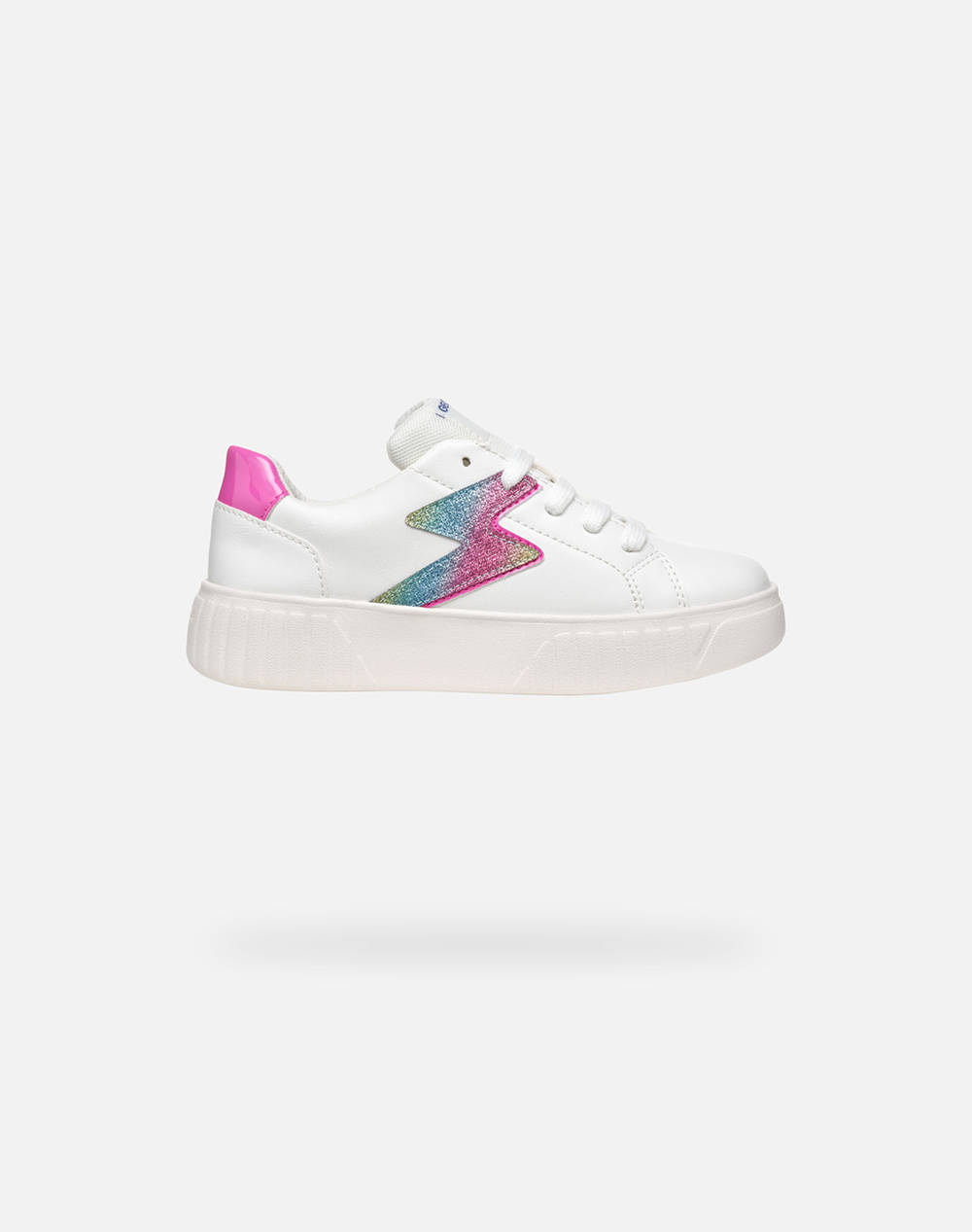 Geox J Mikiroshi A Syn.Le+Gli.Syn Kids Girl Footwear Sneakers White Synthetic J45Dva0Bcqdc0653 36 41 C0653 Female Sneakers