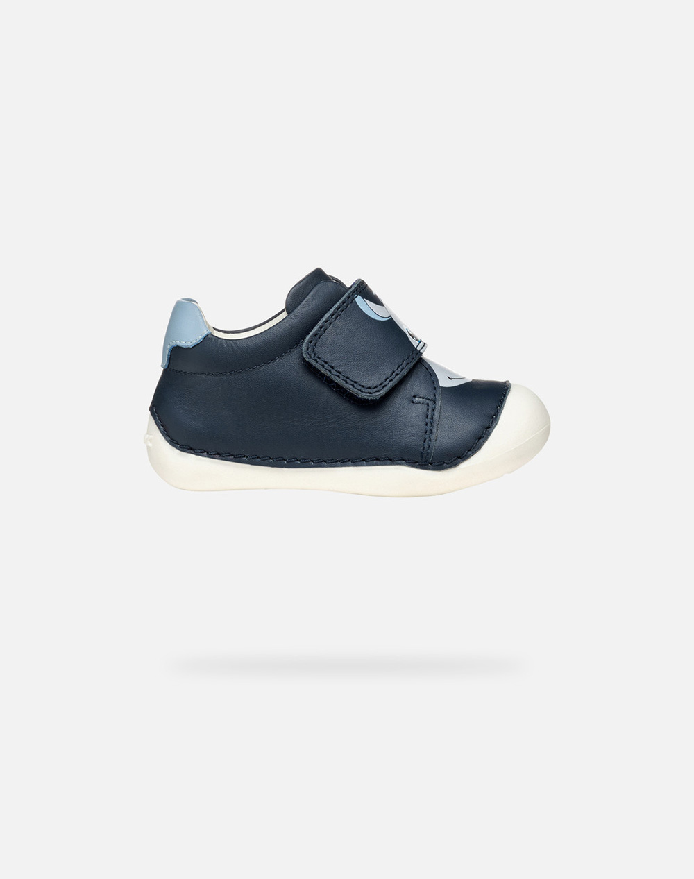 Geox B Tutim B. C Nappa Kids Boy Shoes Flats Navyblue Leather B3539C00085C4279 C4279 Male Flats Blue