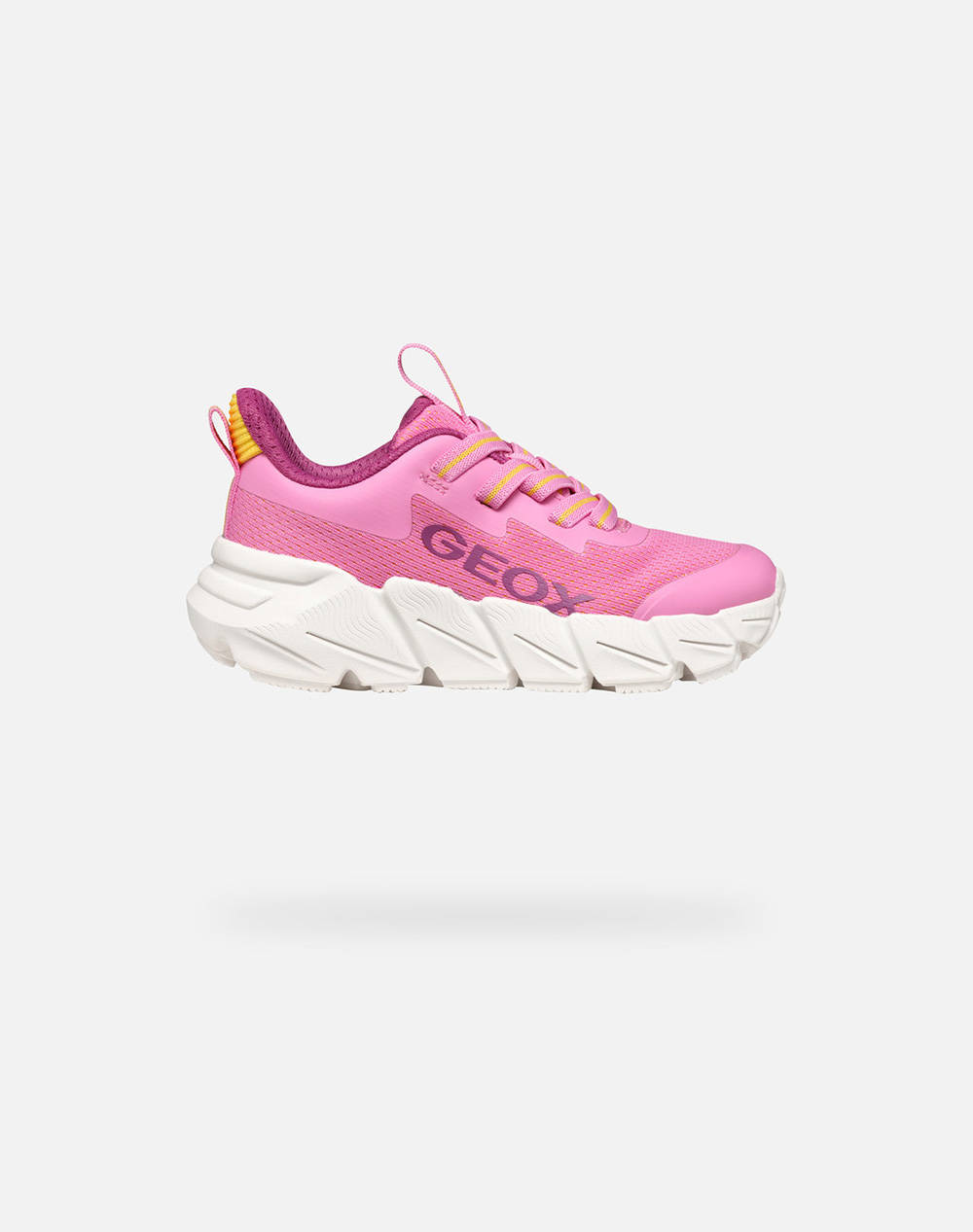 Geox J Flexyper Fast A Mesh+Tpu Kids Girl Footwear Sneakers Pink Synthetic,Fabric J55N5A0T99Jc0786 36 41 C0786 Female Sneakers