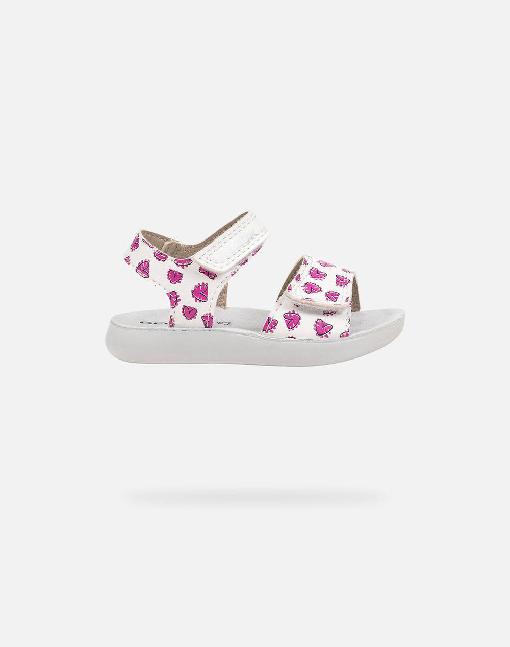 Geox B Sandal Lightfloppy B Synt Kids Girl Footwear Flats White Synthetic B455Tb00004C0563 C0563 Female Flats