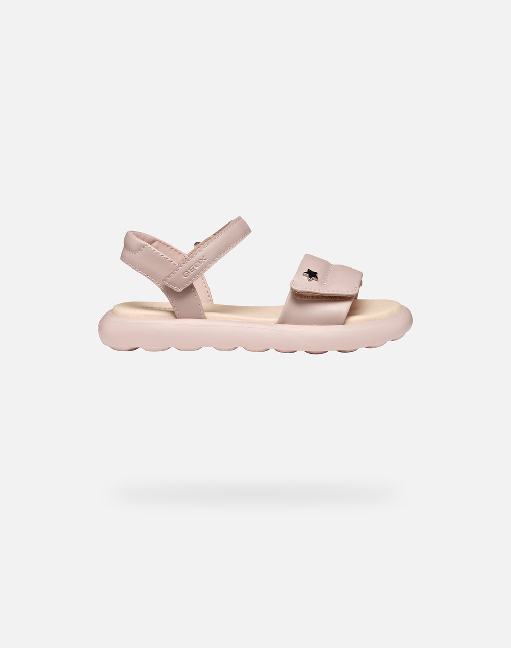 Geox J Sandal Puffypop D Synt.Lea Kids Girl Footwear Flats Deeppink Synthetic J55Msd000Bcc8014 36 41 C8014 Female Flats