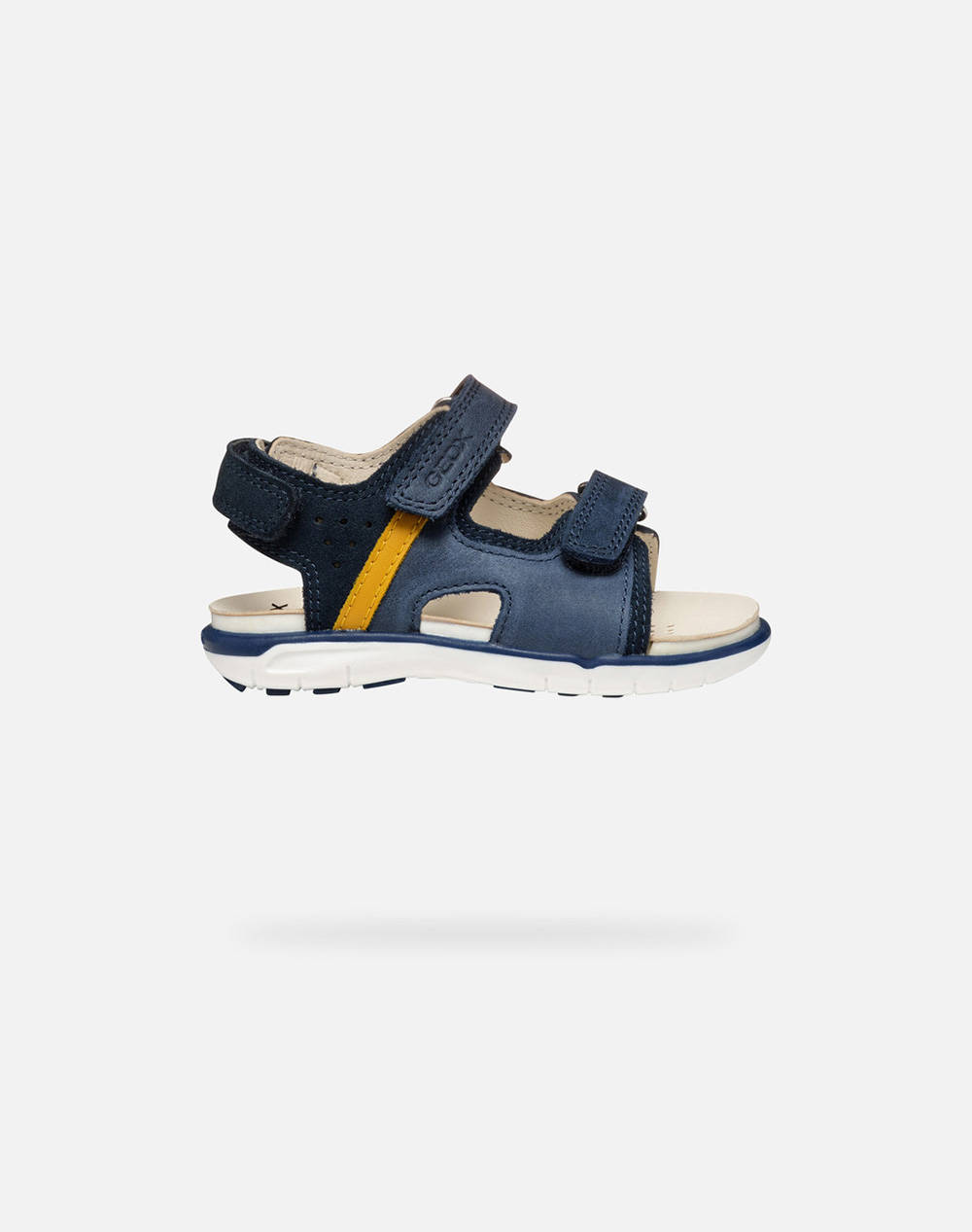 Geox B S.Delhi B. A Wax.Lea+Suede Kids Boy Shoes Flats Navyblue Leather,Suede B554La0Cl22C4P2G 20 23 C4P2G Male Flats Blue