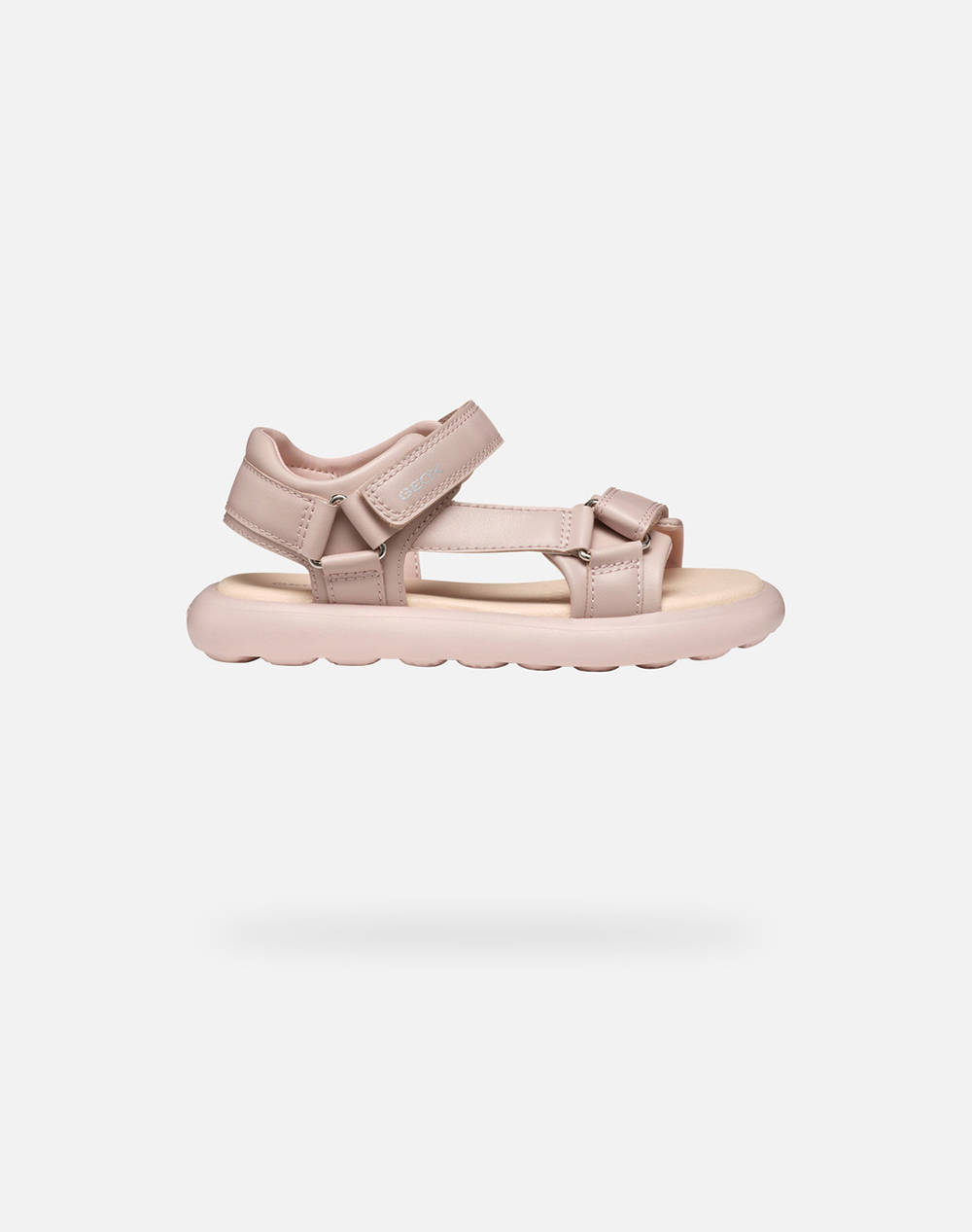 Geox J Sandal Puffypop C Synt.Lea Kids Girl Footwear Flats Lightpink Synthetic J55Msc000Bcc8014 28 35 C8014 Female Flats