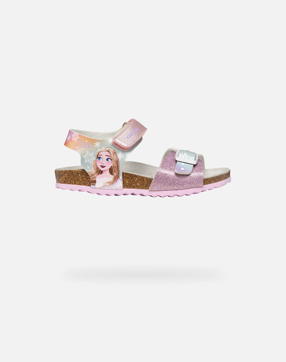 Geox J Adriel G. G Pea.Sy+Gli.Pat Kids Girl Footwear Flats Pink Synthetic J558Mg0Nfkcc8004 28 35 C8004 Female Flats