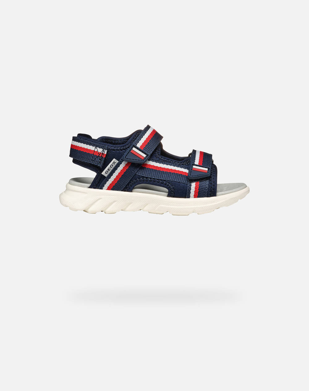 Geox J Sandal Airadyum A Ela+Text Kids Boy Shoes Flats Navyblue Synthetic,Fabric J55F1C01511C0735 36 41 C0735 Male Flats Blue