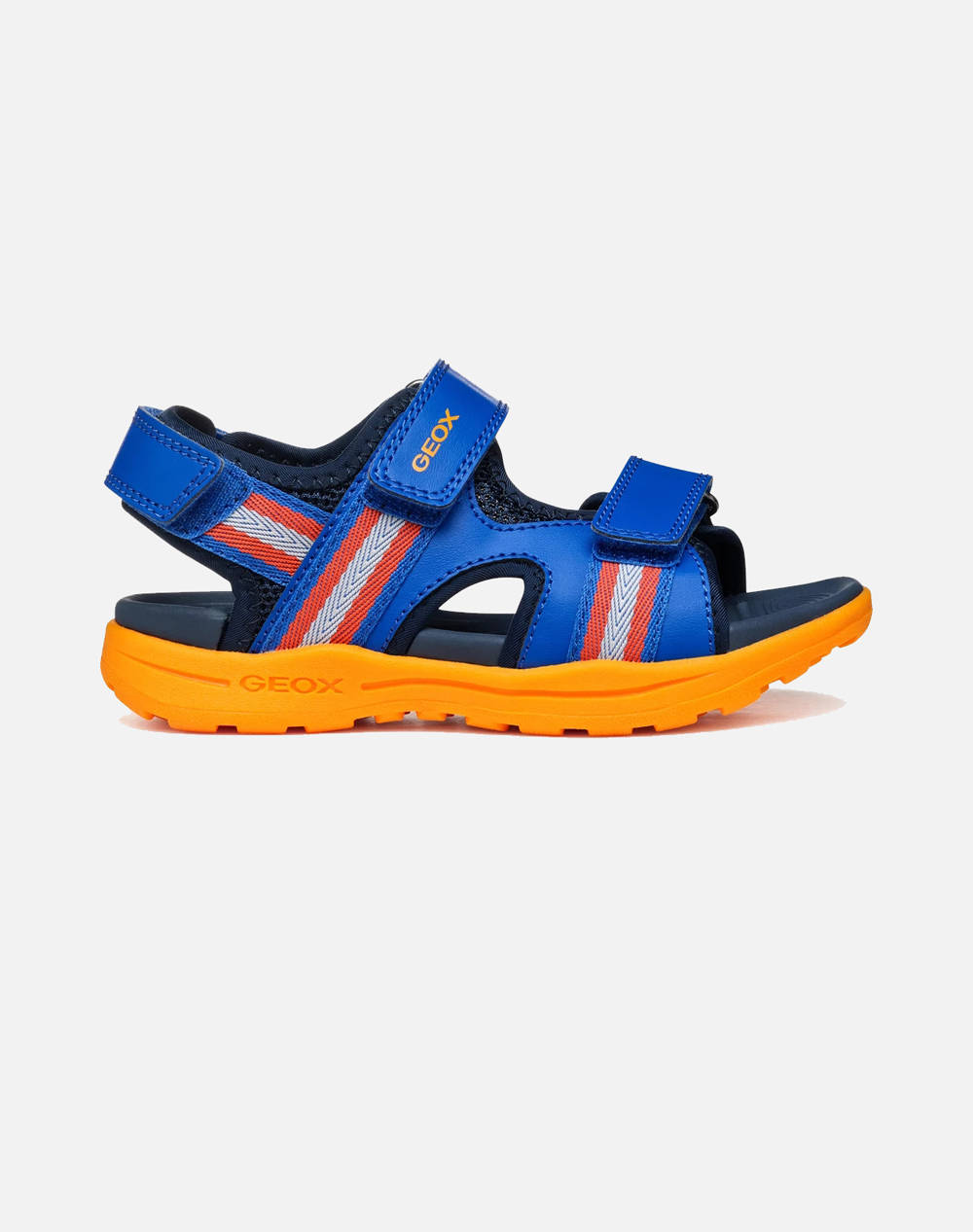 Geox J Vaniett B. B Mesh+Geobuck Kids Boy Shoes Flats Royalblue Synthetic,Fabric J555Xb01454C0685 28 35 C0685 Male Flats Blue