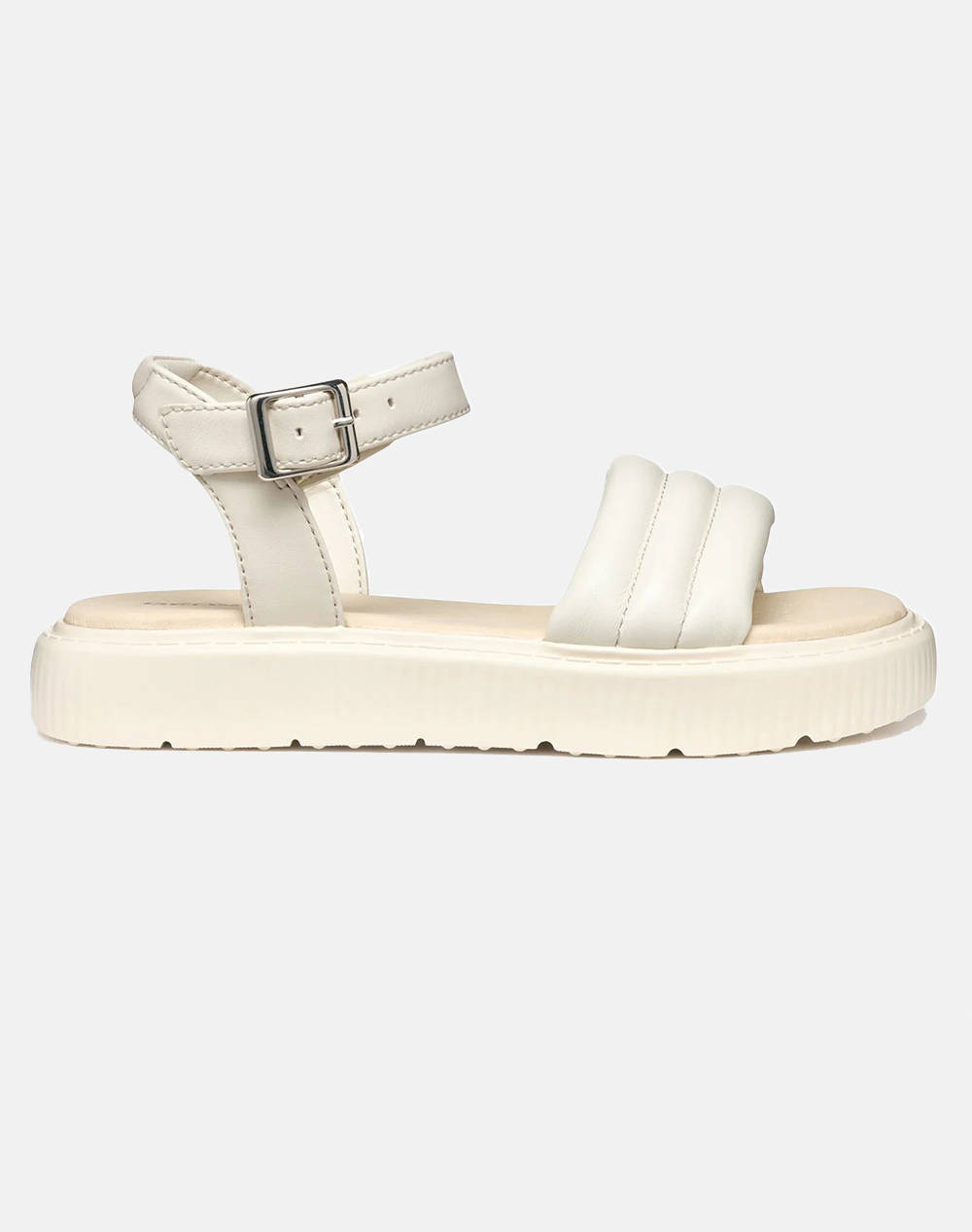 Geox J Sandal Codette A Synt.Lea Kids Girl Footwear Flats Ecru Imitation Leather J55Dba000Bcc1058 36 41 C1058 Female Flats