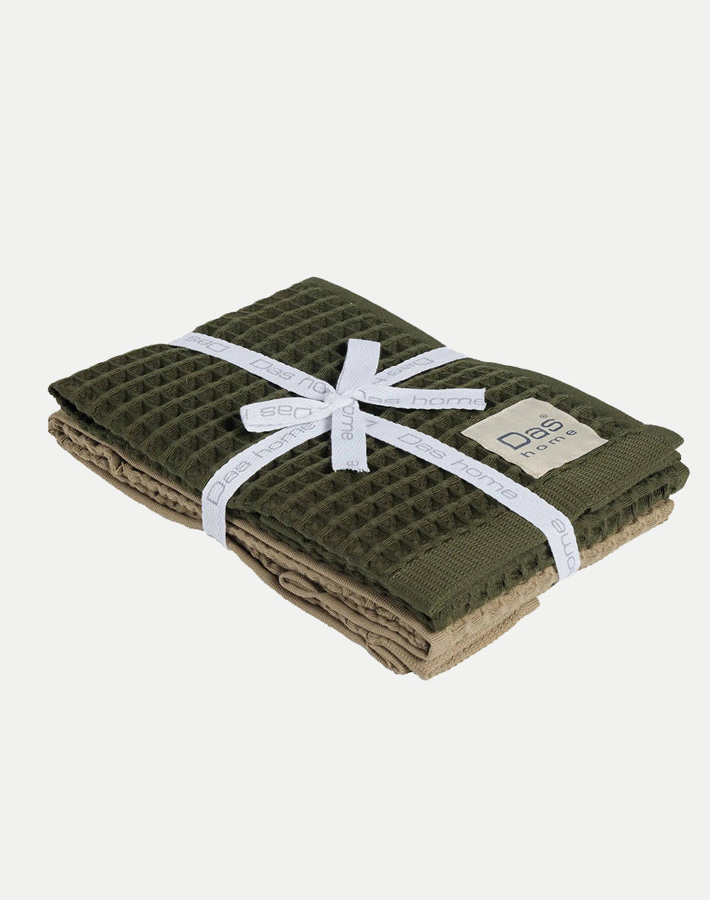 Das 0802 2Pcs Towel Set (Dimensions: 40 X 60 Cm) Home Kitchen Towels One Color Cotton 527040600802 Towels